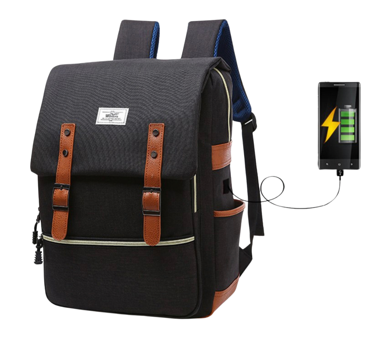 Sophisticated Junkies Backpack with USB charging
