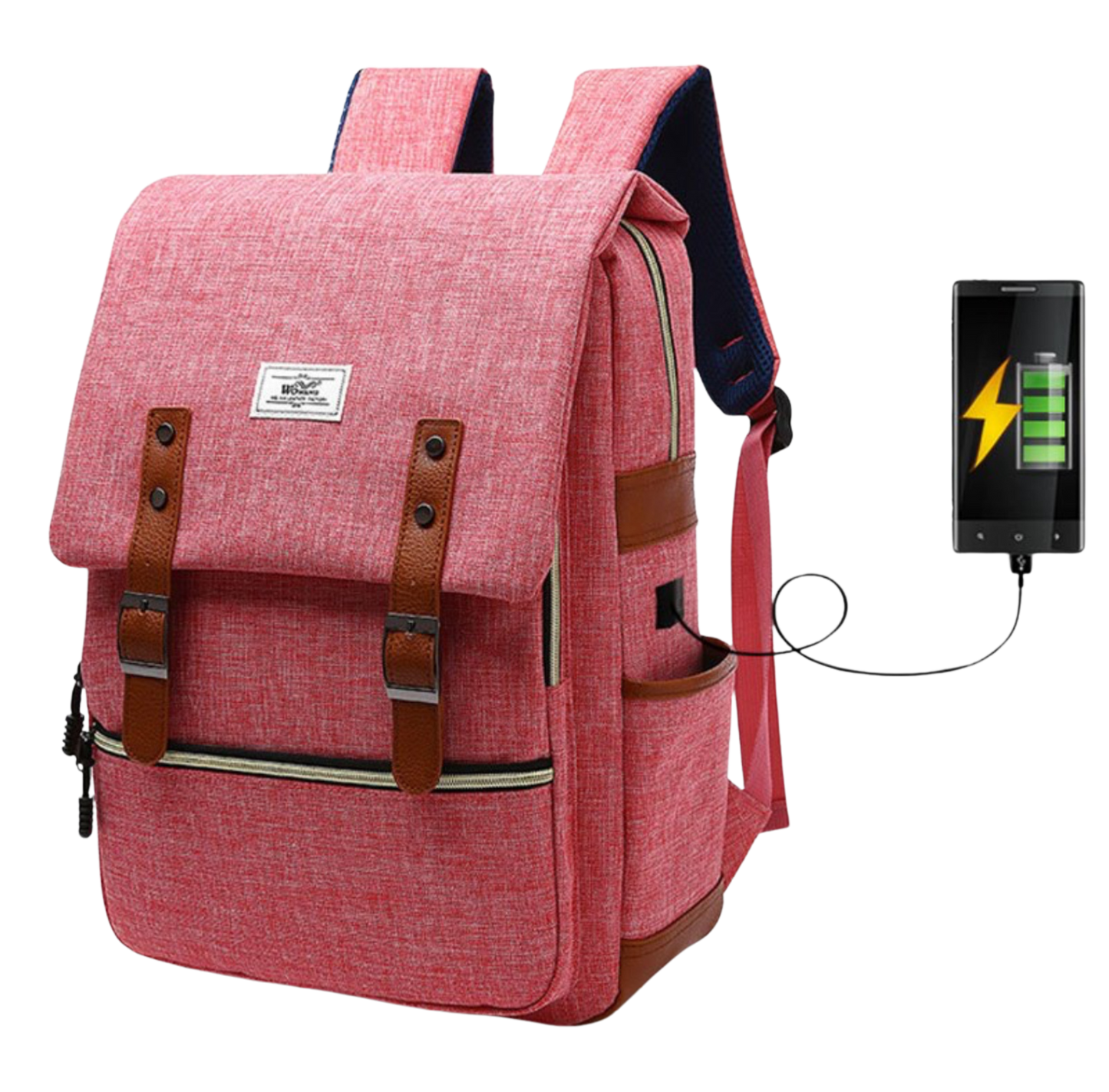 Sophisticated Junkies Backpack with USB charging