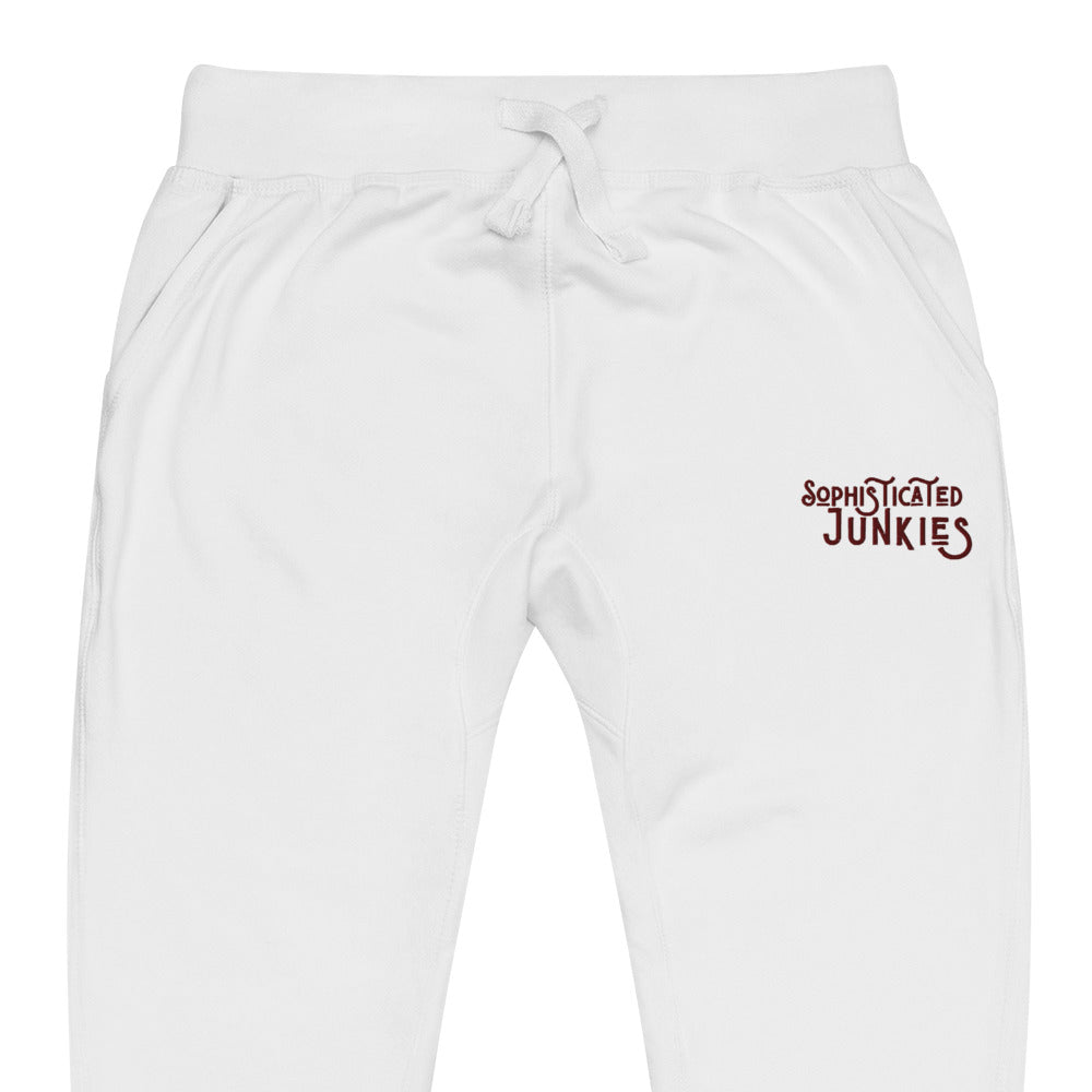 Sophisticated Junkies fleece sweatpants
