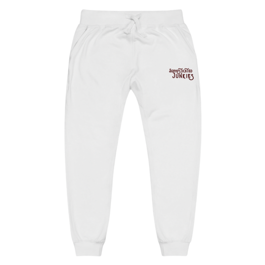 Sophisticated Junkies fleece sweatpants